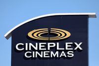 FILE PHOTO: The Cineplex logo is seen outside a movie theatre in Ottawa, Ontario, Canada, February 14, 2019. REUTERS/Chris Wattie/File Photo