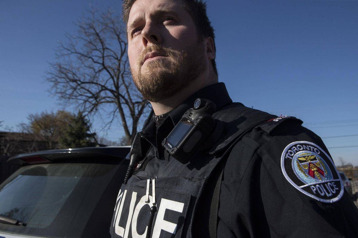 Strapped police forces moving toward costly body cameras - The Globe