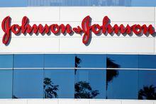 FILE PHOTO: Johnson & Johnson company offices are shown in Irvine, California, U.S., October 14, 2020.  REUTERS/Mike Blake/File Photo