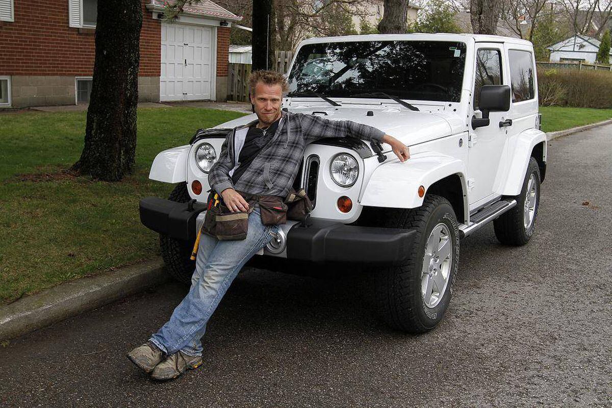 Paul Lafrance is all decked out in his Wrangler - The Globe and Mail