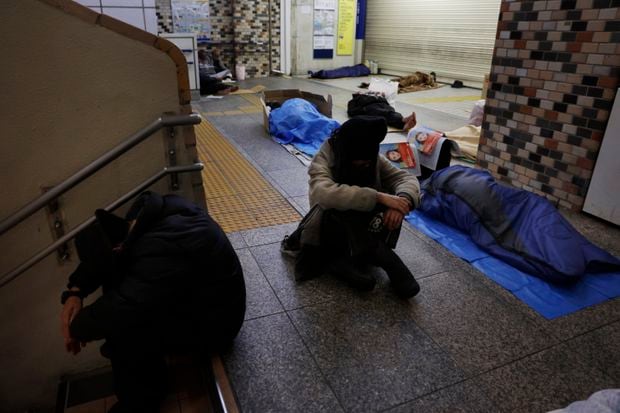 Downtown Tokyo S Homeless Fear Removal Ahead Of Olympics The