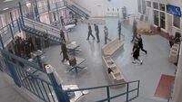 An image taken from video evidence presented in Nova Scotia Supreme Court showing inmates gathering in front of cell 8 in the North 3 unit of the Central Nova Scotia Correctional Facility in Dartmouth, N.S., as an alleged assault takes place. Prosecutors are attempting to have Brian James Marriott designated a dangerous offender at his sentencing hearing for his conviction in the 2019 assault of fellow inmate Stephen Anderson at the Central Nova Scotia Correctional Facility. THE CANADIAN PRESS/HO-Nova Scotia Courts *MANDATORY CREDIT* ED'S NOTE: Permission to use given by Justice Jamie Campbell.