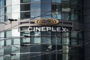 Cineplex Odeon Theatre at Dundas Square in Toronto on Monday December 16, 2019. The Competition Tribunal is hearing a second day of arguments today in a case that could decide whether Cineplex can continue charging an extra fee for buying movie tickets online. THE CANADIAN PRESS/Aaron Vincent Elkaim