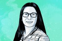 illustration of Laura Lau for Investing Q&A with Brenda BouwMarch 12, 2022. The Globe and MailIllustraion by Joel Kimmel