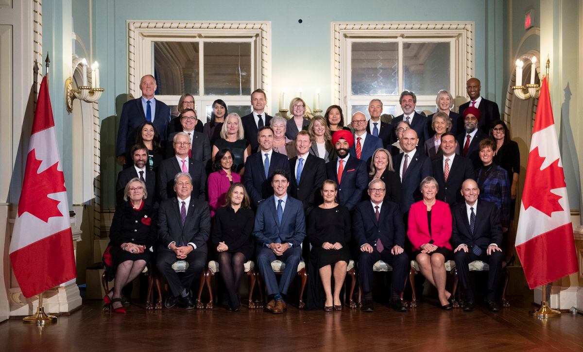 Trudeau S New Cabinet The Full List The Breakdown By Region And