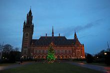 FILE PHOTO: General view of the International Court of Justice (ICJ) in The Hague, Netherlands December 11, 2019. REUTERS/Yves Herman