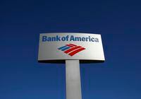 A Bank of America sign is displayed outside a branch in Tucson, Arizona January 21, 2011.   REUTERS/Joshua Lott/File Photo