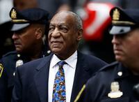 FILE - In this Sept. 24, 2018 file photo, Bill Cosby arrives for his sentencing hearing at the Montgomery County Courthouse, in Norristown, Pa. Pennsylvanias highest court has overturned comedian Bill Cosbys sex assault conviction. The court said Wednesday that they found an agreement with a previous prosecutor prevented him from being charged in the case. (AP Photo/Matt Slocum, File)