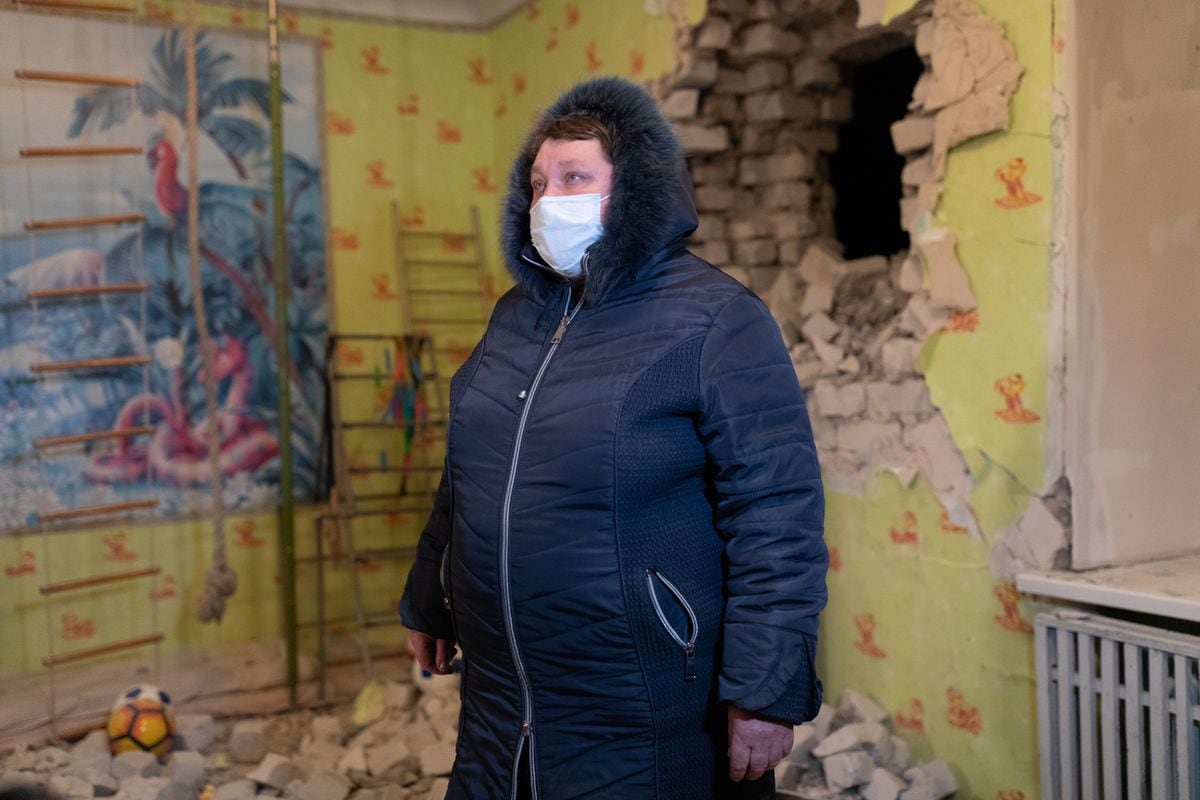 Ucrania culpa a los separatistas prorrusos por el bombardeo de un jardín de infantes
