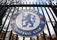 FILE PHOTO: A sign is seen at an entrance to Stamford Bridge, the stadium for Chelsea Football Club, after Russian businessman Roman Abramovich said he would sell Chelsea, 19 years after buying it, amid growing pressure for oligarchs to be hit by sanctions after Russia's invasion of Ukraine, in London, Britain March 3, 2022. REUTERS/Toby Melville