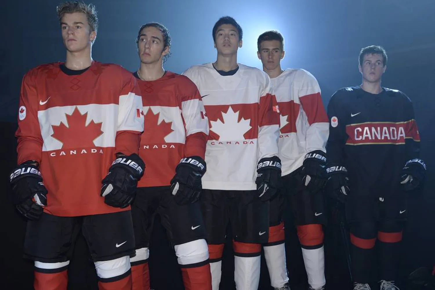 Team set of 13 Junior Hockey Jerseys