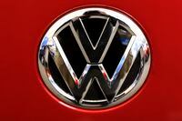FILE - This Thursday, Feb. 14, 2019, file photo, shows the Volkswagen logo on an automobile at the 2019 Pittsburgh International Auto Show in Pittsburgh.  Volkswagen is recalling nearly 42,000 Beetles in the U.S. and Canada, Friday, Dec. 30, 2022, because they have potentially dangerous Takata air bag inflators. The recall covers Beetles from the 2015 and 2016 model years.   (AP Photo/Gene J. Puskar, File)