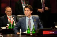 Canadian Prime Minister Justin Trudeau attends the Partnership for Global Infrastructure and Investment meeting at the G20 summit, Tuesday, Nov. 15, 2022, in Nusa Dua, Bali, Indonesia. (AP Photo/Alex Brandon)