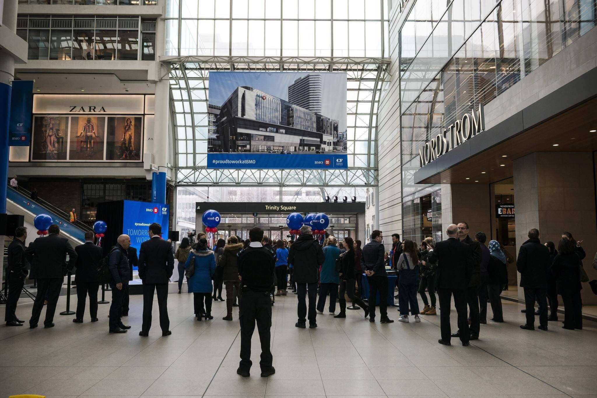 Bmo To Open New Urban Campus At The Toronto Eaton Centre The