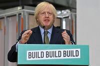 British Prime Minister Boris Johnson speaks during a visit to Dudley College of Technology, in Dudley, England, on June 30, 2020.