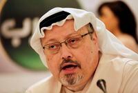 FILE - In this Dec. 15, 2014, file photo, Jamal Khashoggi, general manager of a new Arabic news channel, speaks during a news conference in Manama, Bahrain. Saudi Arabia is paying influential lobbyists, lawyers and public relations experts nearly $6 million a year to engage U.S. officials and promote the Middle East nation, even after several firms cut ties with the kingdom following the disappearance of journalist Khashoggi. (AP Photo/Hasan Jamali, File)