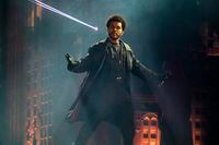The Weeknd performs during The After Hours Til Dawn Global Stadium Tour at Mercedes Benz Stadium on Aug. 11, 2022, in Atlanta. THE CANADIAN PRESS/Paul R. Giunta-Invision-AP