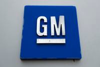 A General Motors logo at a plant in Hamtramck, Mich., on Jan. 27, 2020.