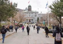 A student newspaper at McGill University has dropped "McGill" from its name and says it wants the school to do the same. McGill University's campus is seen Tuesday, Nov. 14, 2017, in Montreal. THE CANADIAN PRESS/Ryan Remiorz