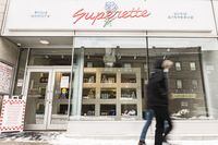 The exterior of Superette’s Rosedale storefront location in Toronto, is photographed on Saturday, February 19, 2022. Christopher Katsarov/The Globe and Mail)