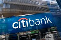 FILE - A Citibank office in New York is shown in this Wednesday, Jan. 13, 2021, file photo. Citigroup reports earnings on Friday, April 14, 2023. (AP Photo/Mark Lennihan, File)