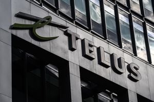The Telus offices are seen in Ottawa on Friday, Aug. 4, 2023.