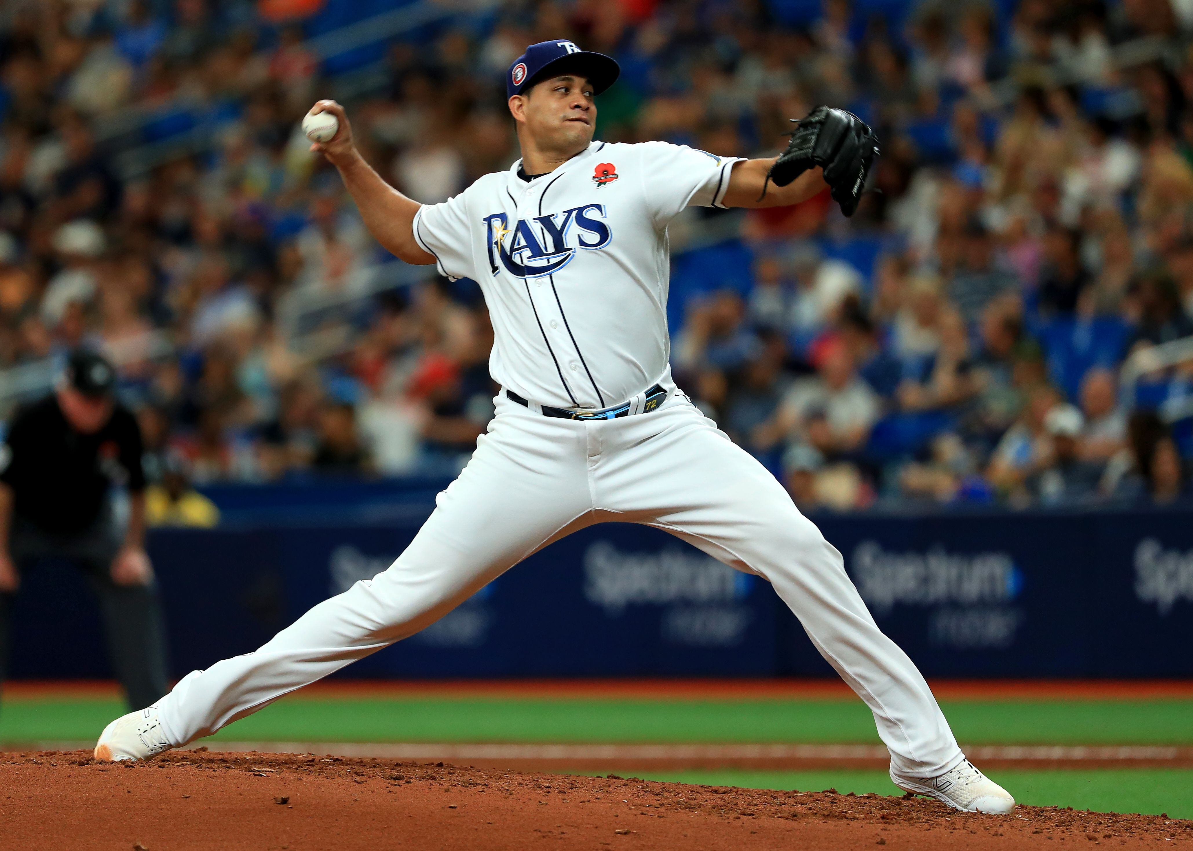 Yonny Chirinos pulled after 5 no-hit innings, Tampa Bay Rays beat ...