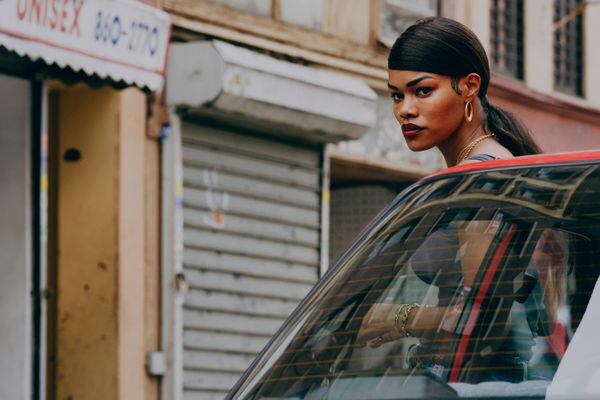 Teyana Taylor stars as ""Inez de la Paz"" in writer/director A.V. Rockwell’s A THOUSAND AND ONE, released by Focus Features.