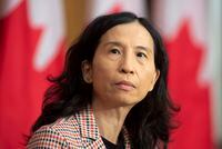 Dr. Theresa Tam, Canada's chief public health officer, takes part in a news conference in Ottawa, on Oct. 20, 2020.