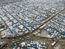 A general view of Karama camp for internally displaced Syrians, is shown Monday, Feb. 14, 2022, by the village of Atma, Idlib province, Syria. A Federal Court ruling that ordered the government to repatriate four Canadian men being held in Syrian camps is being put on temporary hold until an appeal process plays out. THE CANADIAN PRESS/AP/Omar Albam