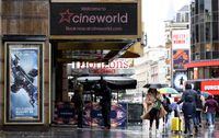 FILE PHOTO: A Cineworld in Leicester Square, London, Britain, October 4, 2020. REUTERS/Henry Nicholls/File Photo
