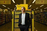 CEO of Loblaws, Per Bank poses for a photograph at a store in Mississauga, Tuesday Jan. 30, 2024. (Christopher Katsarov/The Globe and Mail)