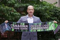 Mark Noonan poses in this recent handout photo. Mark Noonan was introduced Thursday as the new commissioner of the Canadian Premier League and chief executive officer of Canadian Soccer Business, replacing David Clanachan who left the role in January. One of Noonan’s first challenges will be dealing with concerns raised by both the men’s and women’s national teams over the link between Canada Soccer and Canadian Soccer Business (CSB). THE CANADIAN PRESS/HO - Canadian Premier League
