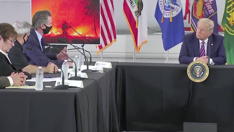 Video: California Governor Gavin Newsom confronts Trump on global warming - The Globe and Mail