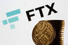 FILE PHOTO: FTX logo is seen in this illustration taken March 31, 2023. REUTERS/Dado Ruvic/Illustration/File Photo