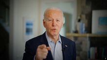 U.S. President Joe Biden speaks in this still image taken from his official campaign launch video published on April 25, 2023. OFFICIAL YOUTUBE ACCOUNT OF JOE BIDEN via REUTERS. THIS IMAGE HAS BEEN SUPPLIED BY A THIRD PARTY.