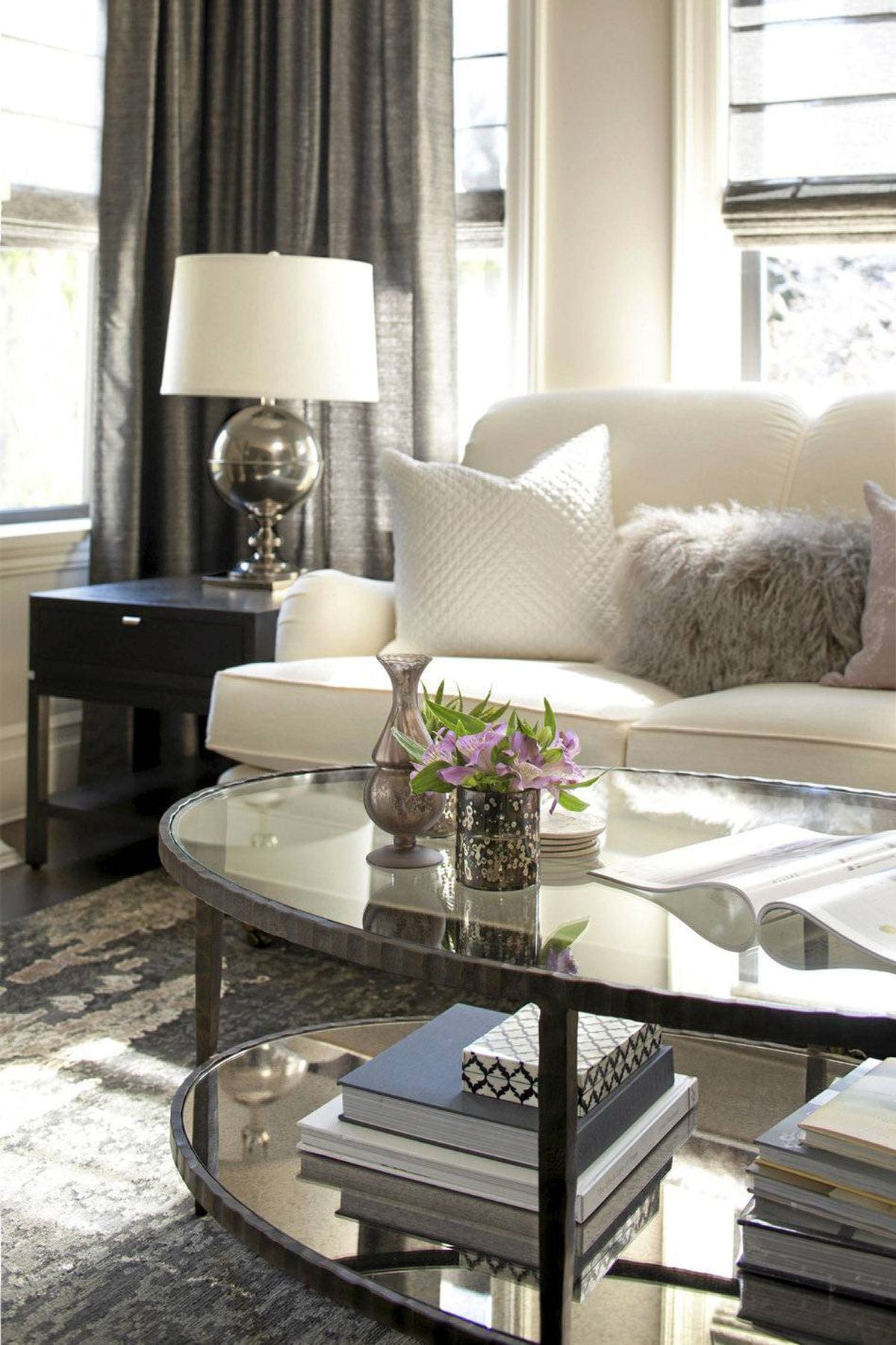 A look at a well-balanced Vancouver living room - The ...