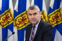 Nova Scotia Premier Stephen McNeil speaks in Halifax, on Dec 20, 2019.