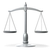 File #: 5548316  Exclusive iStockphoto Photographer ScaleSilver weighing scale on white background.Can be a symbol of justice or fair trade.Credit: Geoffrey Holman /  iStockphoto(Royalty-Free)Keywords:  	Weight Scale, Scale, Law, Legal System, Justice, Mass, Silver, Chain, Silver