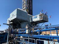 An electric drilling operates at a Chevron site in Kersey, Colorado, U.S. October 6, 2022. REUTERS/Liz Hampton