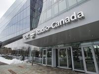 The CBC-Radio Canada building is seen Thursday, Jan. 28, 2021, in Montreal. Dozens of prominent Radio-Canada personalities are urging their employer to fight back against a recent CRTC decision ordering the broadcaster to apologize over the use of the N-word on air. THE CANADIAN PRESS/Ryan Remiorz