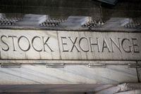 The entrance to the New York Stock Exchange.