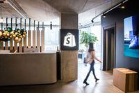 The Shopify office in Toronto on February 12, 2020. Chris Donovan/The Globe and Mail
