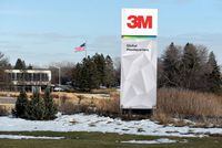 The 3M Global Headquarters in Maplewood, Minnesota, U.S. is photographed on March 4, 2020. The company has been contracted by the U.S. government to produce extra marks in response to the country's novel coronavirus outbreak. Picture taken March 4, 2020.   REUTERS/Nicholas Pfosi