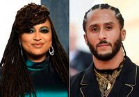 Ava DuVernay and Colin Kaepernick are seen in a composite image.