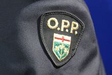 The OPP coat of arms, in Toronto, Sunday December 1, 2013.