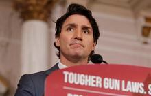Prime Minister Justin Trudeau announces new gun control legislation in Ottawa on Monday, May 30, 2022. THE CANADIAN PRESS/ Patrick Doyle