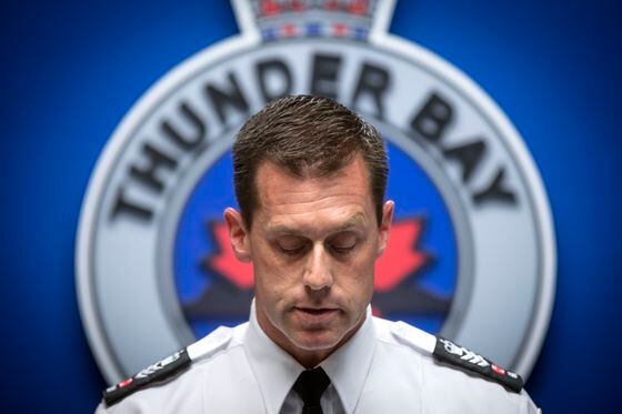 Thunderbay police officer demoted after misconduct hearing