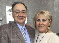 Barry and Honey Sherman are seen in an Oct. 15, 2017, file photo.