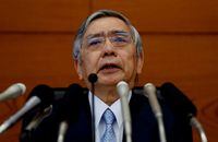 FILE PHOTO: Bank of Japan (BOJ) Governor Haruhiko Kuroda attends a news conference at the BOJ headquarters in Tokyo, Japan July 30, 2019. REUTERS/Kim Kyung-Hoon/File Photo